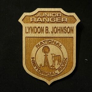 Junior Ranger Wooden Badge National Historical Park